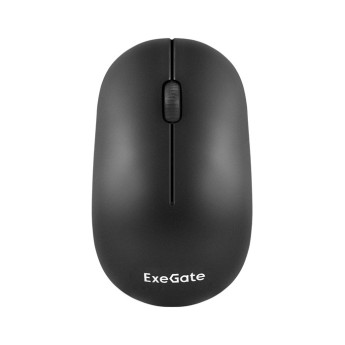 Беспроводная мышь ExeGate Professional Standard M170 (радиоканал 2,4 ГГц, USB, оптическая, 1200dpi, 3D, 3 кнопки (включая колесо прокрутки), черная, RTL)