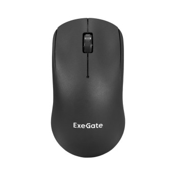 Беспроводная мышь ExeGate Professional Standard M185 (радиоканал 2,4 ГГц, USB, оптическая, 1200dpi, 3D, 3 кнопки (включая колесо прокрутки), черная, RTL)
