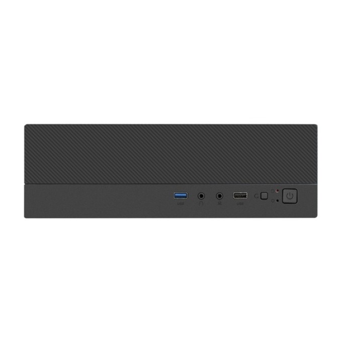 Корпус Desktop ExeGate FL-103 (mini-ITX, без БП, 1*USB+1*USB3.0, аудио, черный) EX301222RUS