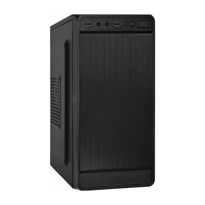 Корпус Minitower ExeGate BAA-308SU2-AA500 (mATX, БП AA500 с вент. 12см, 1*USB+2*USB3.0, HD Audio, черный) EX305137RUS