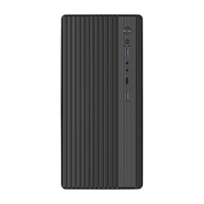 Корпус Minitower ExeGate BAA-308SU2-UNS350 (mATX, БП UNS350 с вент. 8см, 1*USB+2*USB3.0, HD Audio, черный) EX305130RUS
