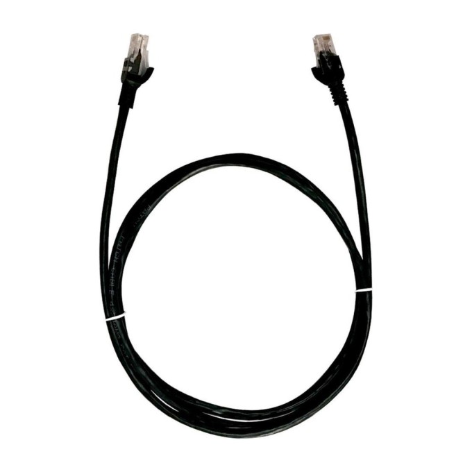 Патч-корд ExeGate UTP-RJ45-RJ45-5e-5M-BK, UTP, cat.5e, 5м, черный EX300509RUS