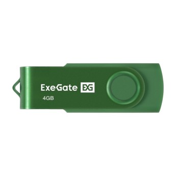 USB-флеш накопитель ExeGate Jet 4GB зеленый (USB2.0, 480Mbps, пластик/металл)
