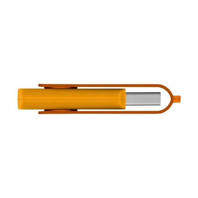 USB-флеш накопитель ExeGate Jet 64GB жёлтый (USB2.0, 480Mbps, пластик/металл) EX302057RUS