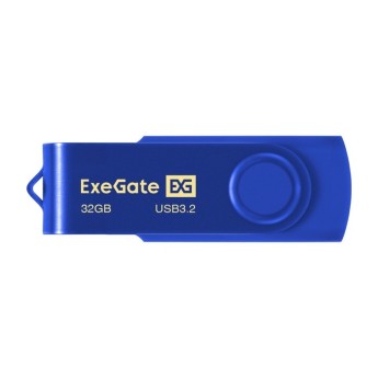 USB-флеш накопитель ExeGate Jet Ultra 32GB синий (USB3.0/=USB3.1 Gen1/=USB3.2 Gen1 5Gbps, пластик/металл)