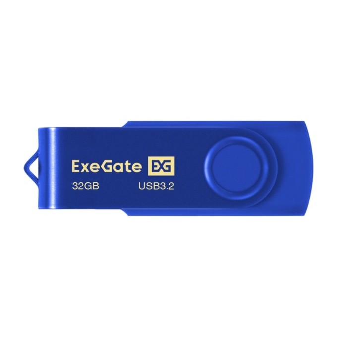 USB-флеш накопитель ExeGate Jet Ultra 32GB синий (USB3.0/=USB3.1 Gen1/=USB3.2 Gen1 5Gbps, пластик/металл) EX302050RUS