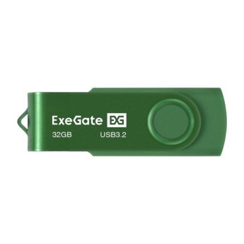 USB-флеш накопитель ExeGate Jet Ultra 32GB зеленый (USB3.0/=USB3.1 Gen1/=USB3.2 Gen1 5Gbps, пластик/металл)