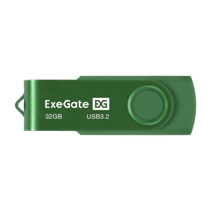 USB-флеш накопитель ExeGate Jet Ultra 32GB зеленый (USB3.0/=USB3.1 Gen1/=USB3.2 Gen1 5Gbps, пластик/металл) EX302051RUS