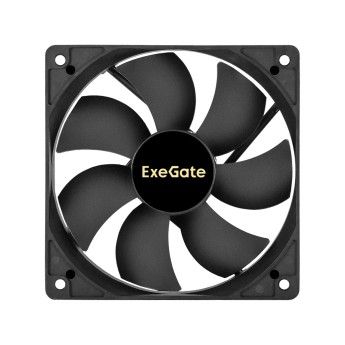 Вентилятор EC ExeGate EX09225BL-EC (Electronically Commutated, 110-220V AC/110-220V DC, 92x92x25, 2-Ball (двойной шарикоподшипник), провод 30 см, 2700RPM, 31dBA, 56,5CFM)
