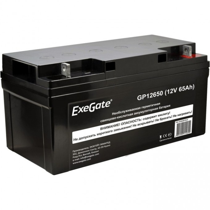 Аккумуляторная батарея ExeGate GP12650 EX282981RUS