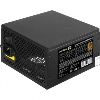 Блок питания 1000W EXEGATE 80 PLUS® Bronze 1000PPH-OEM ATX, APFC, КПД 89%