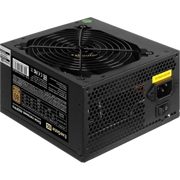 Блок питания 450W EXEGATE PPH 80 PLUS® BRONZE 450PPH-S EX298359RUS-S Блок питания 450W EXEGATE PPH 80 PLUS® BRONZE 450PPH-S EX298359RUS-S