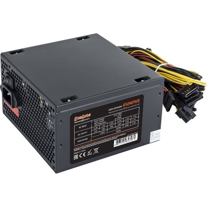 Блок питания 650W EXEGATE 650NPXE EX264476RUS-PC