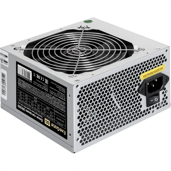 Блок питания 850W EXEGATE UN850, кабель 220V в комплекте, EX292242RUS-PC EX294497RUS