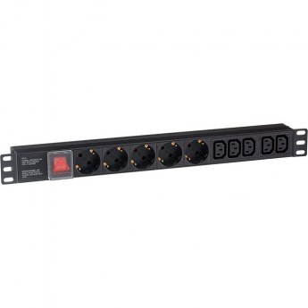 Блок розеток EXEGATE SERVERPRO PDU-19H008 AL-5C135S-C14-SW