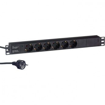 Блок розеток EXEGATE SERVERPRO PDU-19H602 AL-6S-EU2CU