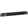 Блок розеток EXEGATE SERVERPRO PDU-19H703 AL-7S-C20-SW EX280838RUS