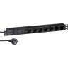 Блок розеток EXEGATE SERVERPRO PDU-19H704 AL-7S-EU2.5CU-SPD3 EX280839RUS