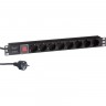 Блок розеток EXEGATE SERVERPRO PDU-19H802 AL-8S-EU1.8CU-SW EX280841RUS