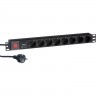 Блок розеток EXEGATE SERVERPRO PDU-19H807 AL-8S-EU2-SW-SPD1 EX280846RUS