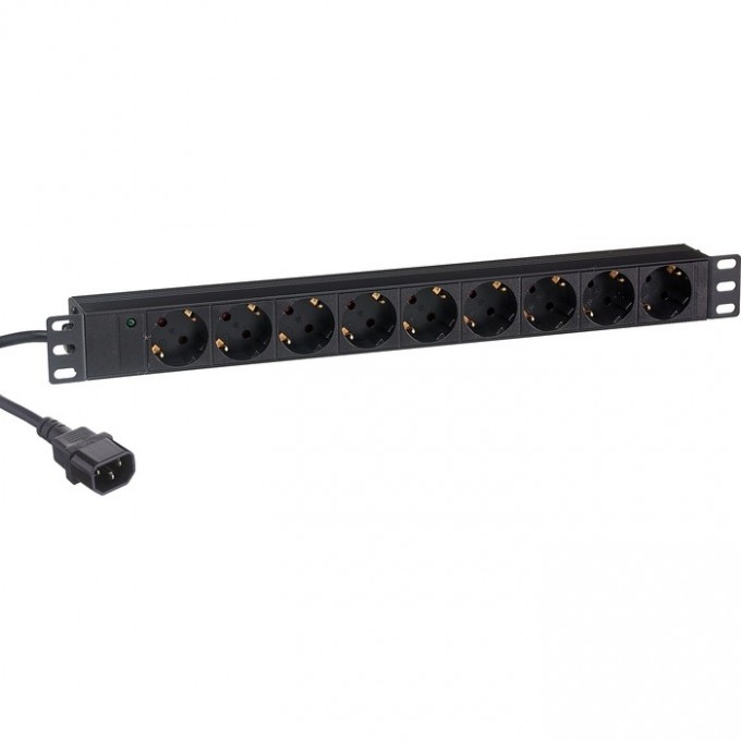 Блок розеток EXEGATE SERVERPRO PDU-19H906 AL-9S-C14-2.5CU EX280852RUS