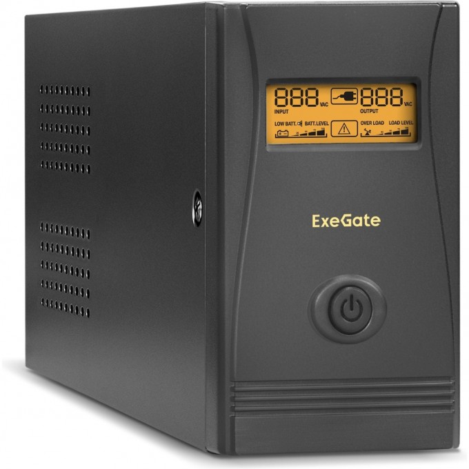 ИБП EXEGATE POWER SMART ULB-600.LCD.AVR.2SH.RJ.USB EX212515RUS