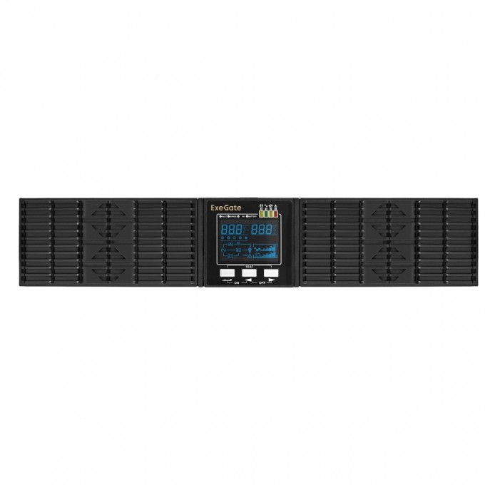 ИБП On-line EXEGATE PowerExpert ULS-2000.LCD.AVR.1SH.2C13.USB.RS232.SNMP.2U