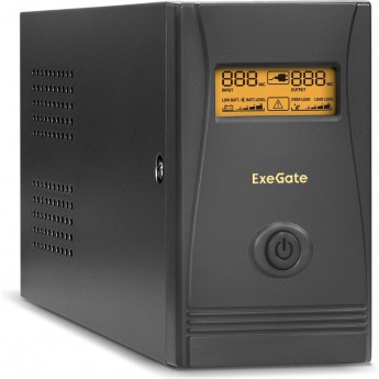 Источник бесперебойного питания EXEGATE POWER SMART ULB-650.LCD.AVR.4C13