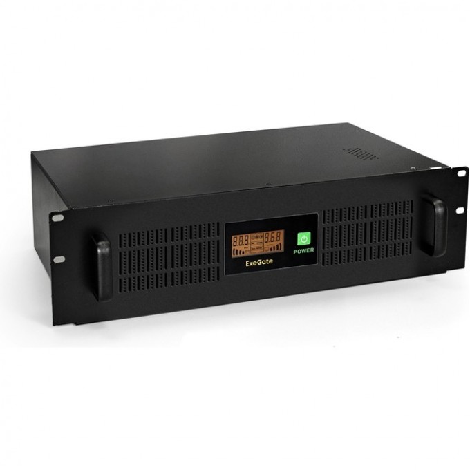 Источник бесперебойного питания EXEGATE SERVERRM UNL-1500.LCD.AVR.3SH.RJ.USB.3U EX270874RUS