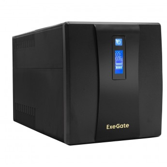 Источник бесперебойного питания EXEGATE SPECIALPRO SMART LLB-1500.LCD.AVR.4SH.RJ