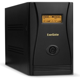 Источник бесперебойного питания EXEGATE SPECIALPRO SMART LLB-2200.LCD.AVR.4SH.RJ.USB Источник бесперебойного питания EXEGATE SPECIALPRO SMART LLB-2200.LCD.AVR.4SH.RJ.USB