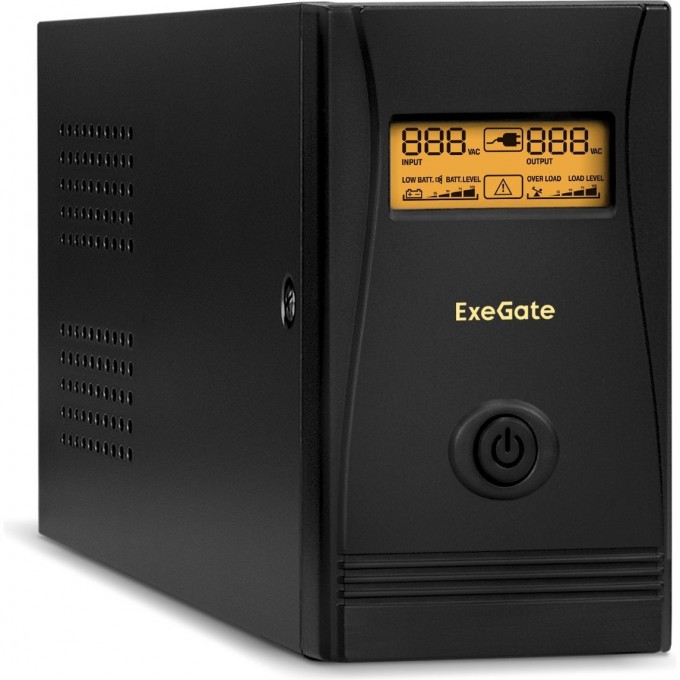 Источник бесперебойного питания EXEGATE SPECIALPRO SMART LLB-600.LCD.AVR.4C13.RJ.USB EP285579RUS