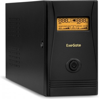 Источник бесперебойного питания EXEGATE SPECIALPRO SMART LLB-600.LCD.AVR.4C13.RJ.USB