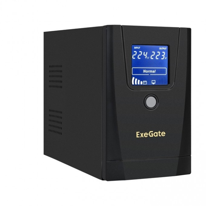 Источник бесперебойного питания EXEGATE SPECIALPRO SMART LLB-900.LCD.AVR.1SH.2C13.RJ.USB EX292780RUS