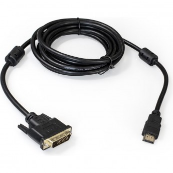 Кабель HDMI-DVI-D EXEGATE EX-CC-HDMIM-DVI2M-5.0 EX294674RUS