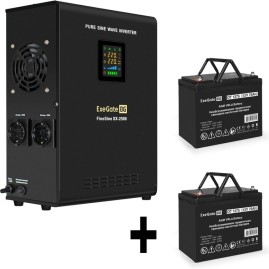 Комплект EXEGATE ИБП EX296002RUS + батарея 75Aч EX282983RUS 2шт