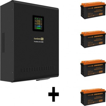 Комплект EXEGATE ИБП EX296003RUS + батарея 120Aч EX285657RUS 4шт Комплект EXEGATE ИБП EX296003RUS + батарея 120Aч EX285657RUS 4шт
