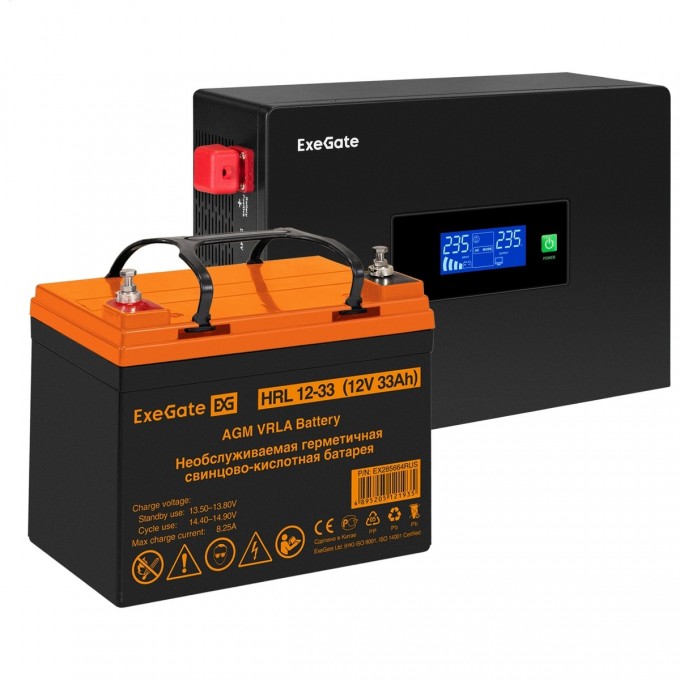Комплект ИБП EXEGATE IDEALSINE SR-1000.LCD.2SH + батарея 33Aч, 1 шт EX297406RUS Комплект ИБП EXEGATE IDEALSINE SR-1000.LCD.2SH + батарея 33Aч, 1 шт EX297406RUS