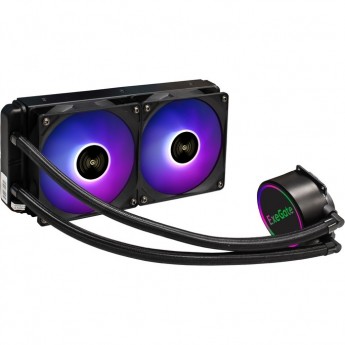 Комплект водяного охлаждения EXEGATE BLACKWATER-240V2.PWM.RGB Комплект водяного охлаждения EXEGATE BLACKWATER-240V2.PWM.RGB