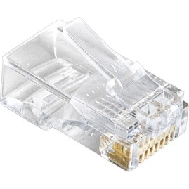 Коннектор EXEGATE PL45-C5-8P8C-100 RJ-45 Кат.5 Коннектор EXEGATE PL45-C5-8P8C-100 RJ-45 Кат.5