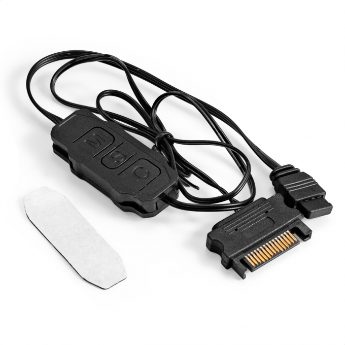 Контроллер подсветки EXEGATE ARGB 5V 3pin SATA.ARGB3pin EX298721RUS