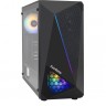 Корпус Miditower EXEGATE EVO-8225 ATX, без БП, 2*USB+1*USB3.0, черный с RGB подсветкой EX292858RUS