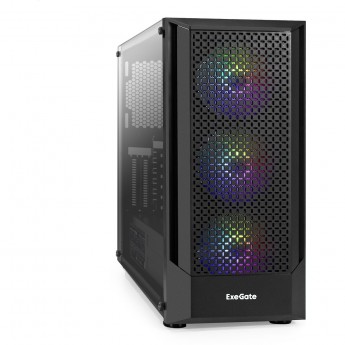 Корпус Miditower EXEGATE EVO-8227 EVO-8227, БП EVO800RGB