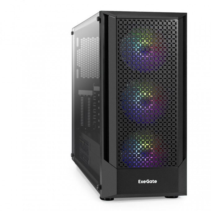 Корпус Miditower EXEGATE EVO-8227 EVO-8227, БП EVO800RGB EX296074RUS