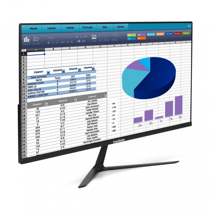 Монитор 27" EXEGATE PROSMART EV2707CA EX300407RUS