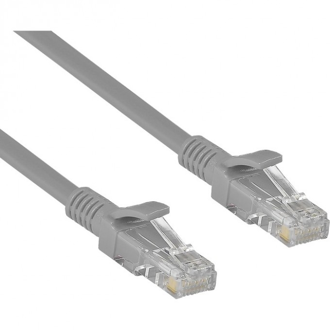 Патч-корд EXEGATE UTP-RJ45-RJ45-5E-CU-30M-GY EX282019RUS