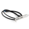 Планка портов в корпус Type-C EXEGATE BrctUSB3-1C EX298296RUS