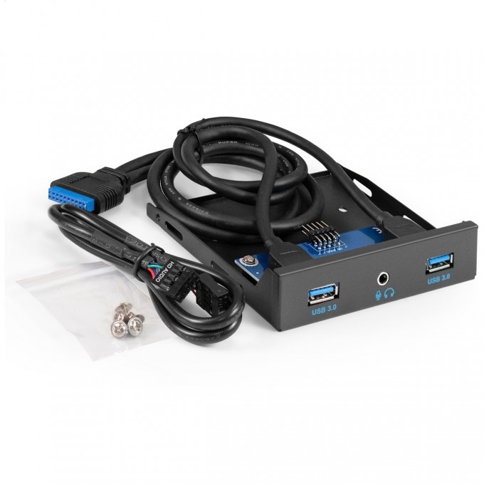 Планка USB на переднюю панель EXEGATE U3H-627S EX298351RUS Планка USB на переднюю панель EXEGATE U3H-627S EX298351RUS