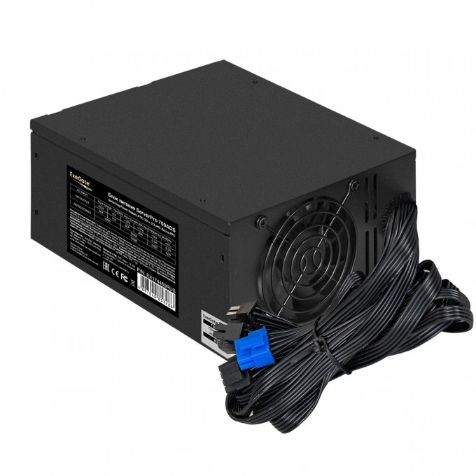 Серверный блок питания 700W EXEGATE SERVERPRO-700ADS КПД 80% (80 PLUS®) EX174460RUS Серверный блок питания 700W EXEGATE SERVERPRO-700ADS КПД 80% (80 PLUS®) EX174460RUS