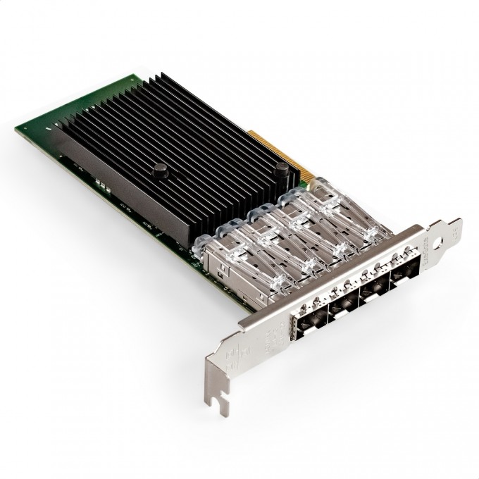 Сетевой адаптер EXEGATE EXE-X710-4SFP+ EX299016RUS Сетевой адаптер EXEGATE EXE-X710-4SFP+ EX299016RUS